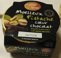 Moelleux Pistache Cœur Chocolat