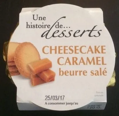 Cheesecake Caramel Beurre Salé