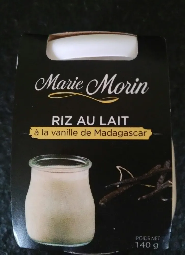 Riz Au Lait Vanille De Madagascar