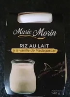 Riz Au Lait Vanille De Madagascar