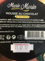 Mousse au chocolat à l'ancienne