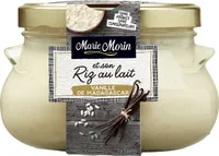 Riz au lait à la vanille de Madagascar