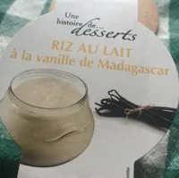 Riz au lait à la vanille de Madagascar