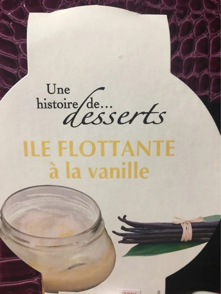 Ile Flottante a la vanillr
