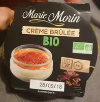 Crème brûlée bio