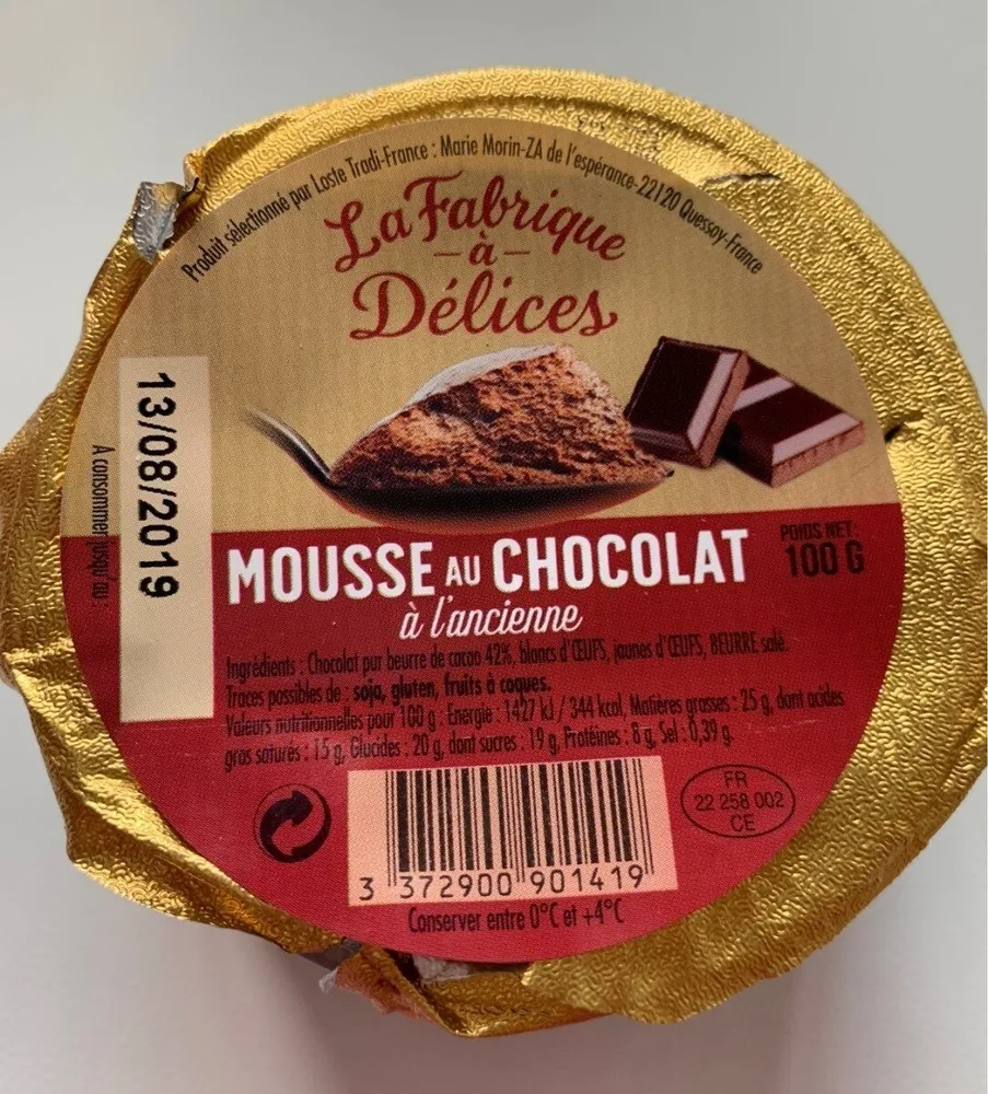 Mousse au Chocolat à l'ancienne