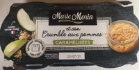 Crumble aux pommes caramélisées