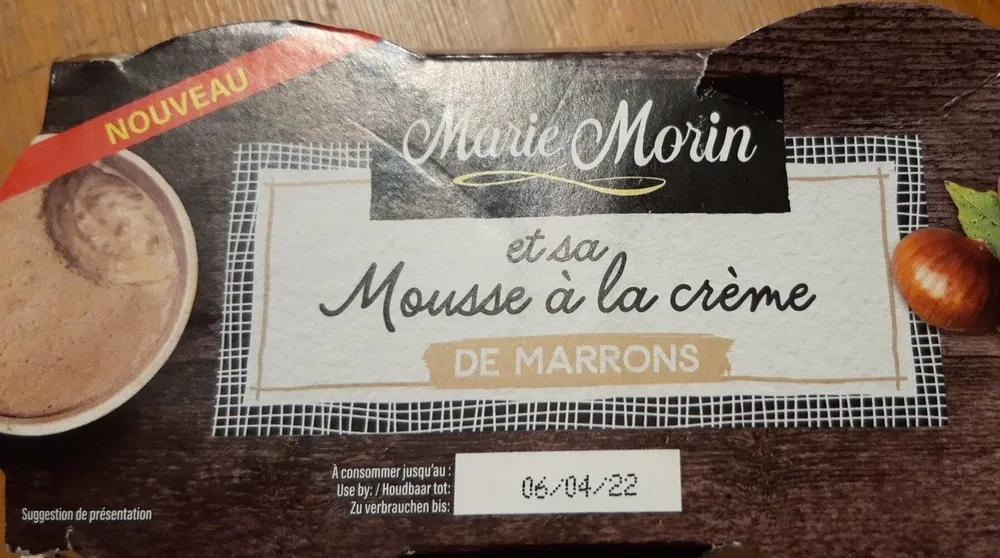 mousse à la crème de marrons