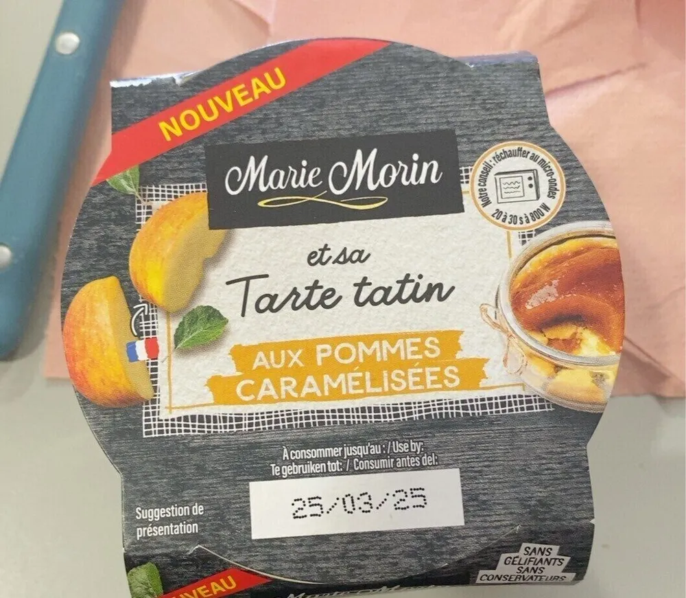 et sa Tarte tatin AUX POMMES CARAMÉLISÉES
