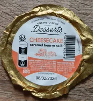 Cheesecake caramel beurre salé