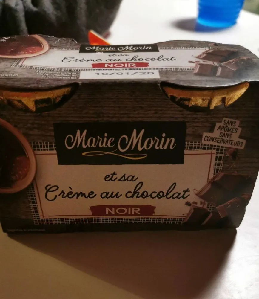 Marie Morin et sa crème au chocolat noir