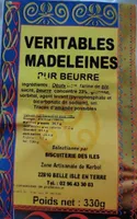 Véritables madeleines pur beurre