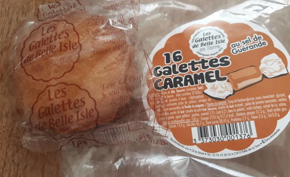 Galettes au caramel