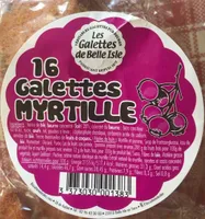 Galettes myrtile