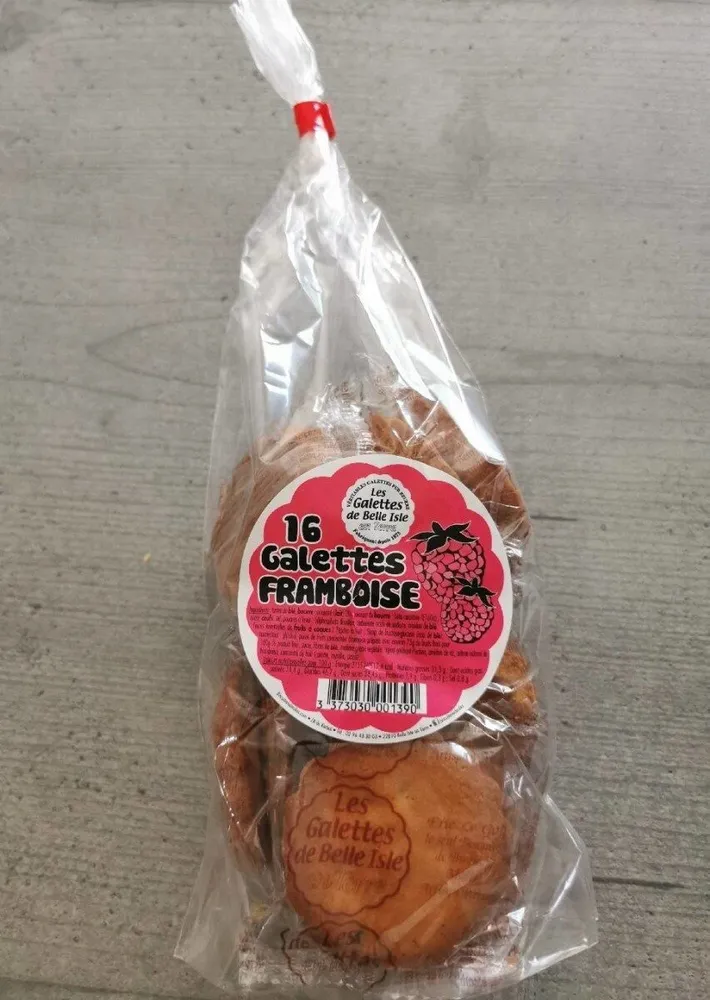 Galettes framboise