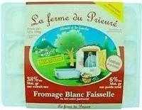 Faisselles LA FERME DU PRIEURE, 40%MG