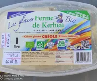 Crème glacée creole