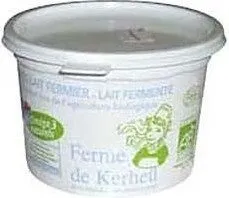 Yaourt Gros Lait FERME DE KERHEU, pot de