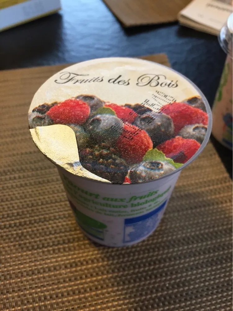 Yaourt aux fruits