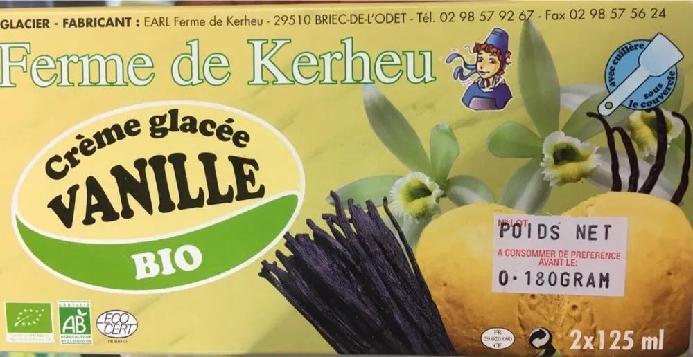 Creme glacee vanille