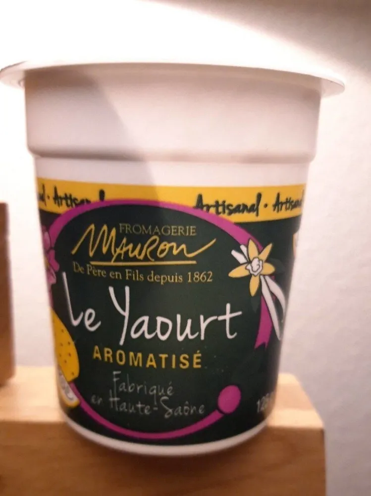 Yaourt arôme framboise MAURON