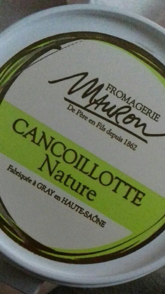 Cancoillotte nature