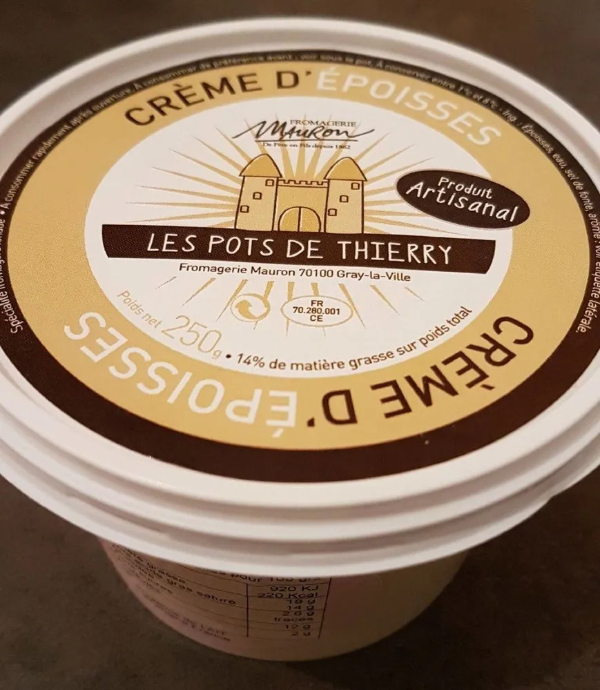 Crème d'époisse