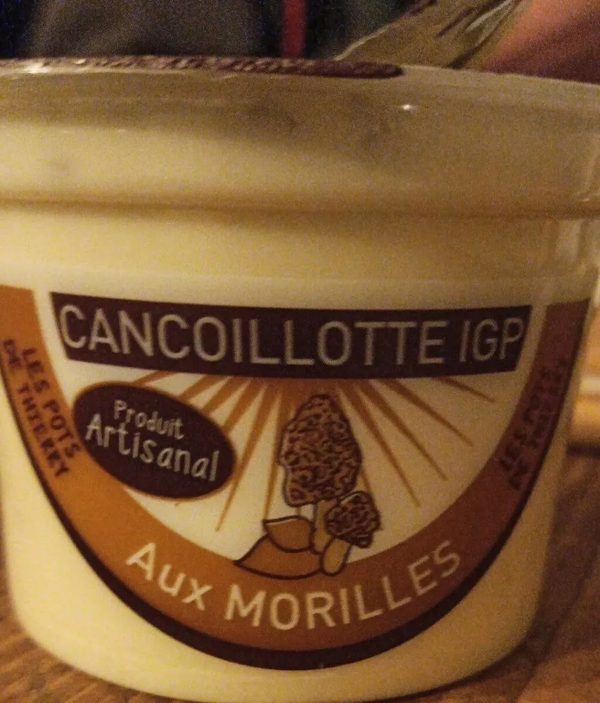 Cancoillotte IGP aux morilles