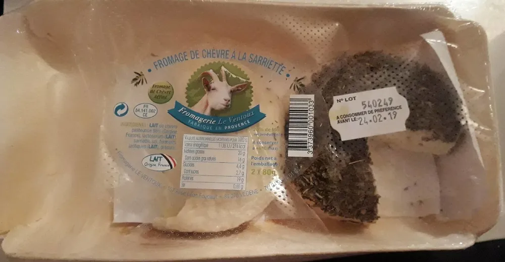 Fromage de chèvre à la sarriette
