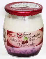Yaourt maigre sucré aux griottes