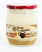 Gateau de semoule poire