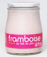 Framboise Yaourt au lait du jour