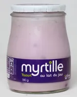 Yaourt brassé Myrtille