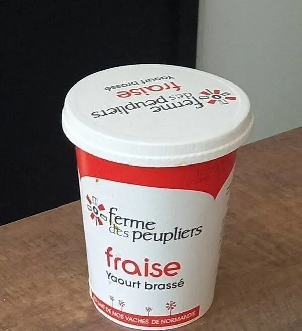 Yaourt brassé Fraise