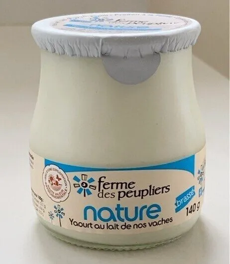 Nature yaourt lait de nos vache