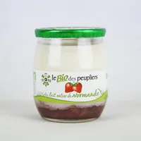 Yaourt fraise biologique