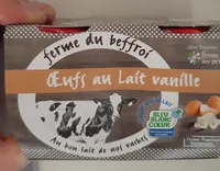 Oeufs au lait vanille