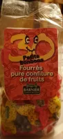 Petits bonbons fourrés pure confiture de fruits