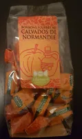 Bonbons fourrés au calvados de Normandie