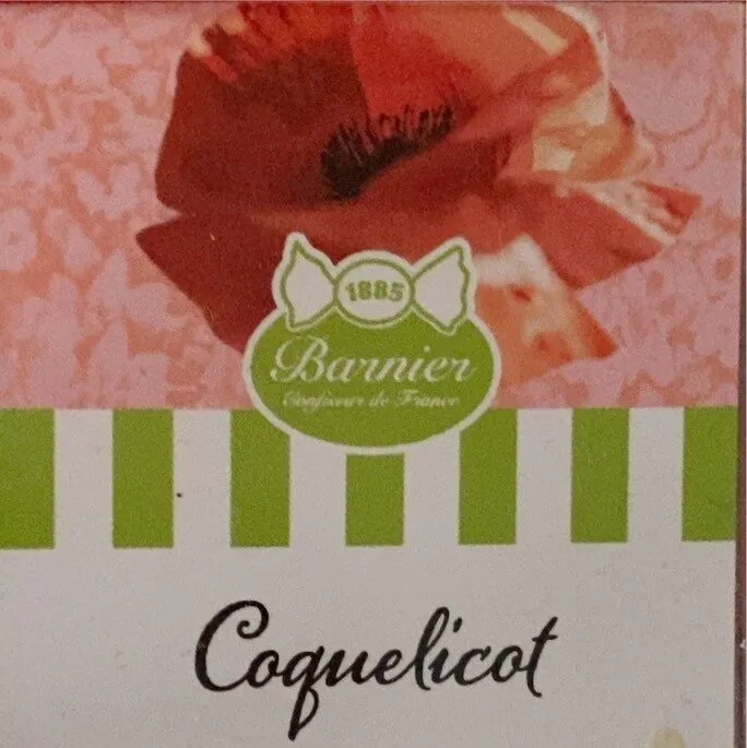 Bonbons acidulés coquelicot