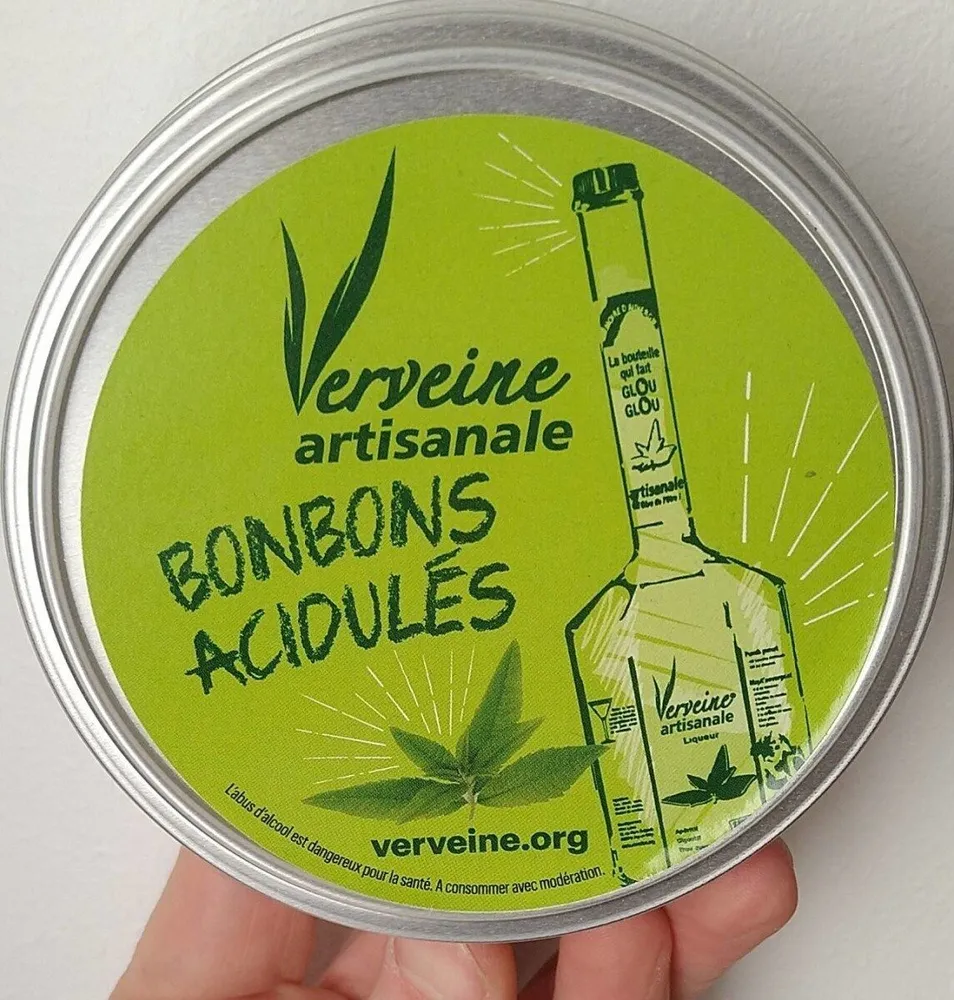 Bonbons acidulés Verveine