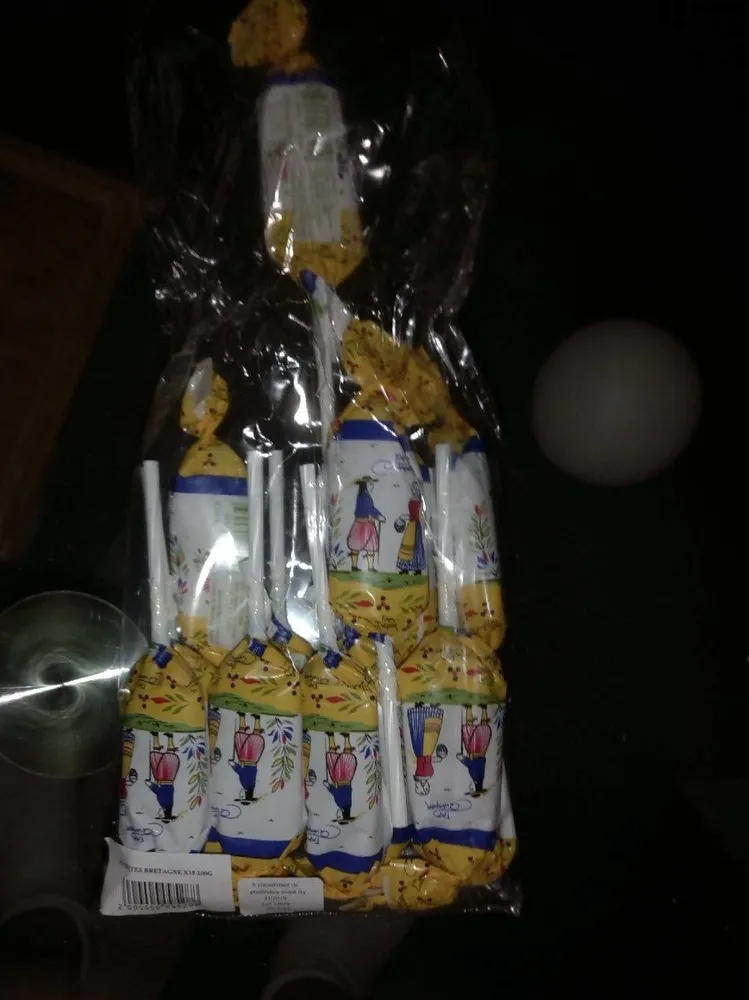 Sucette au caramel au beurre salé