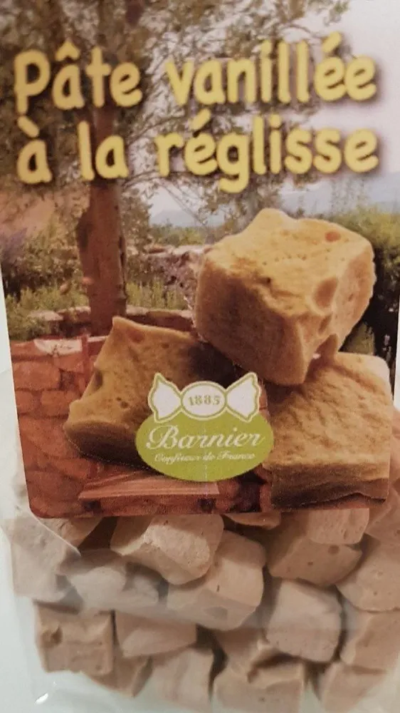 Pâte vanillé reglisse