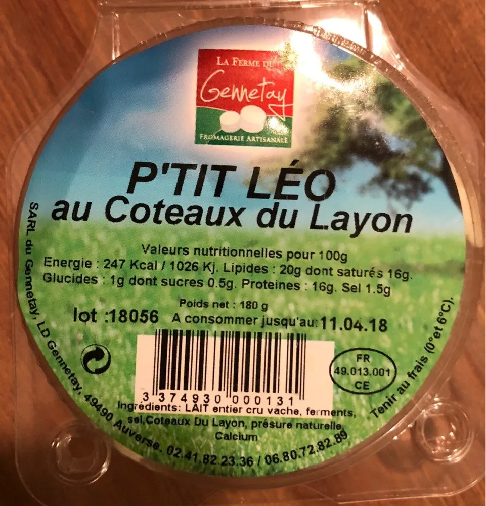 P'TIT LÉO au Coteaux du Layon