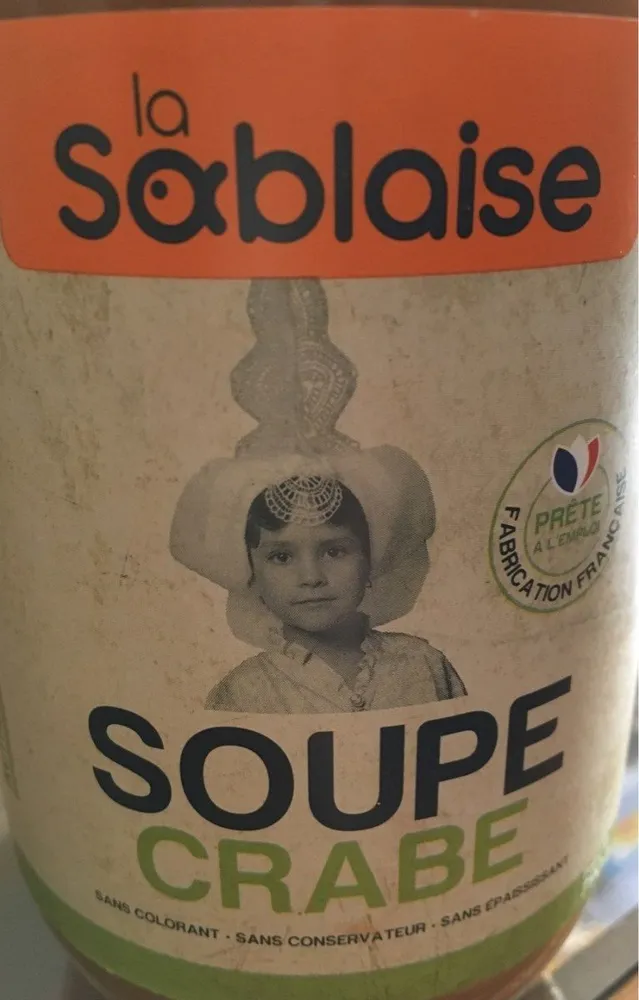 Soupe de crabe LA SABLAISE, 1 x