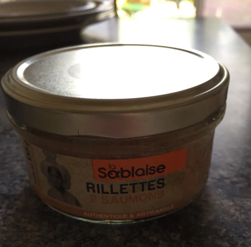 Rillettes aux deux saumons LA SABLAISE