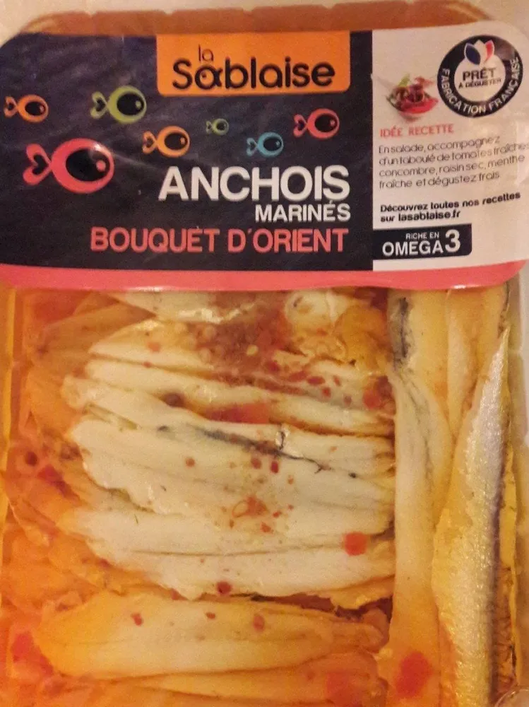 Filets d anchois marines