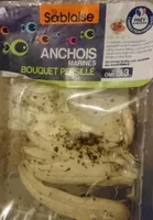 Anchois marinés bouquet persillé