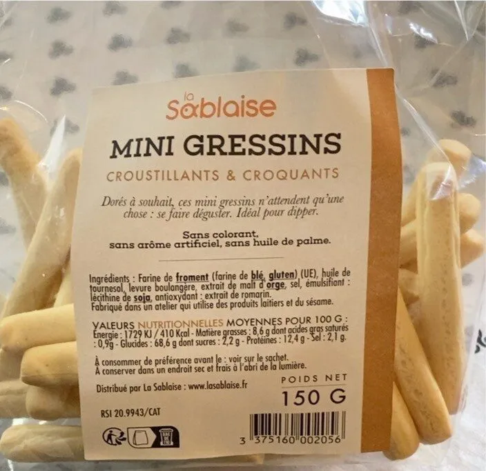 Mini gressins