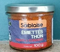 Émiettés thon tomate et coriandre
